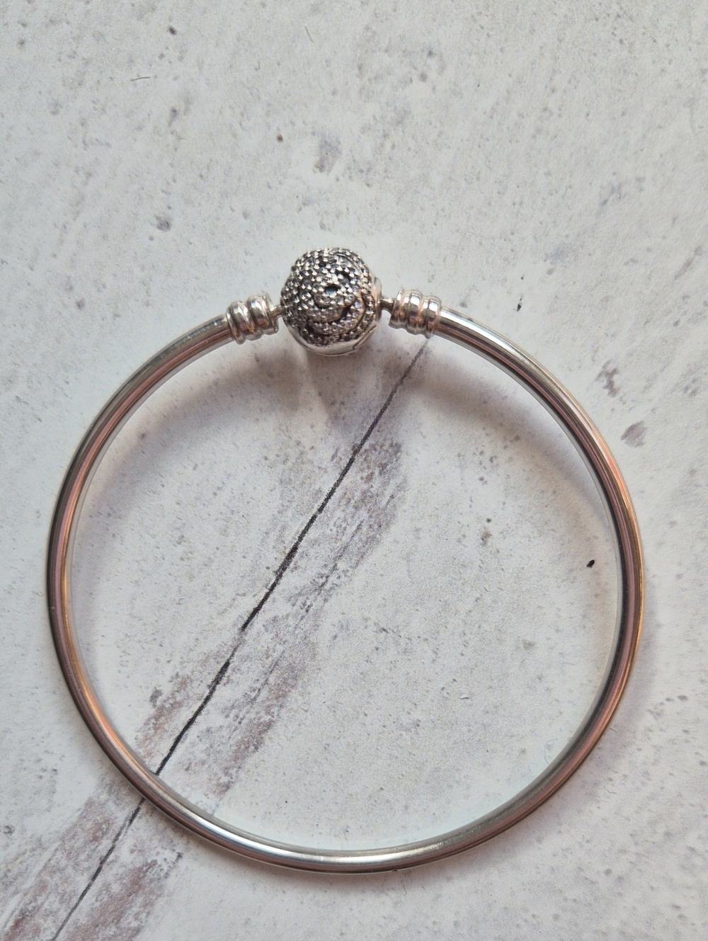 disney pandora belle "enchanted rose" bangle